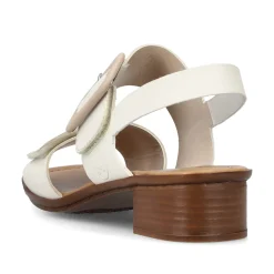 Rieker Damen Riemchensandaletten hellbeige
