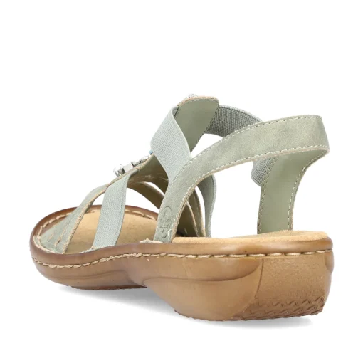 Rieker Damen Riemchensandalen mintgrün