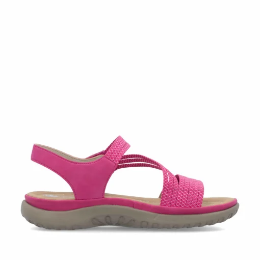 Rieker Damen Riemchensandalen rosa