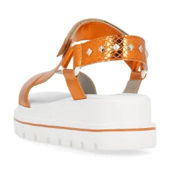 Rieker Damen Riemchensandalen amber