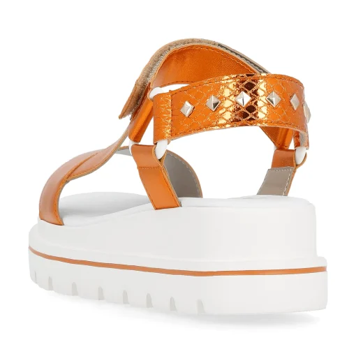 Rieker Damen Riemchensandalen amber