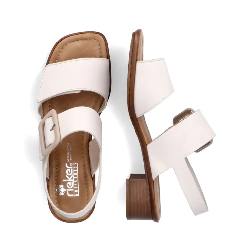 Rieker Damen Riemchensandaletten hellbeige
