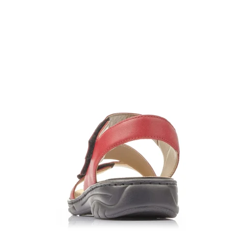 Rieker Damen Riemchensandalen kirschrot