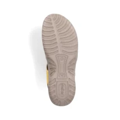 Rieker Damen Riemchensandalen zitronengelb