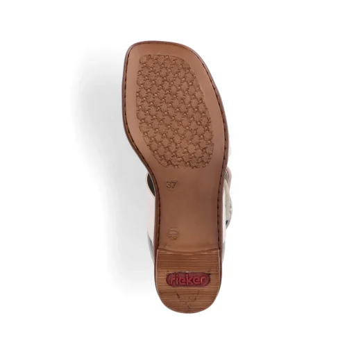 Rieker Damen Riemchensandaletten hellbeige