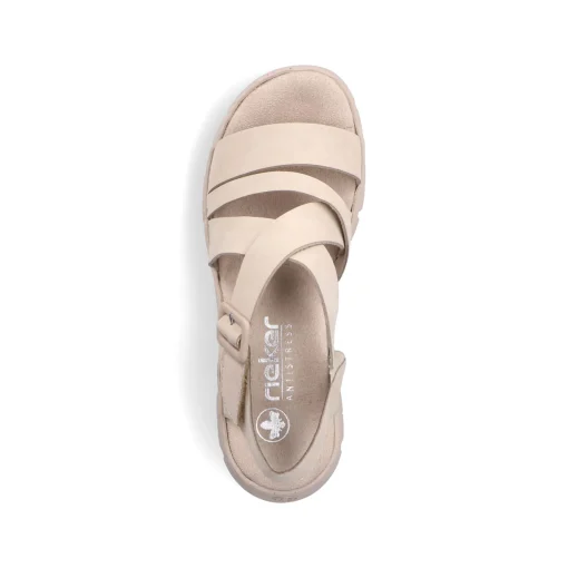 Rieker Damen Riemchensandalen hellbeige