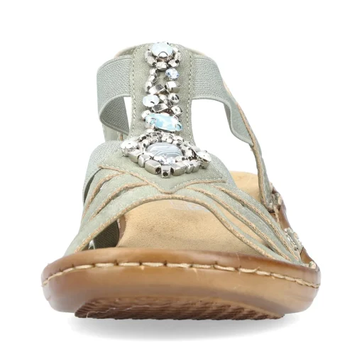 Rieker Damen Riemchensandalen mintgrün
