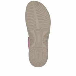 Rieker Damen Riemchensandalen rosa