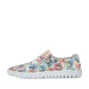 Rieker Damen Schnürschuhe geblümt