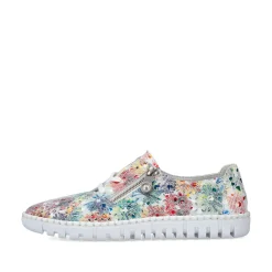 Rieker Damen Schnürschuhe geblümt