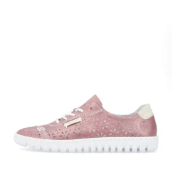 Rieker Damen Schnürschuhe blütenrosa