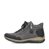 Rieker Damen Schnürschuhe anthrazit
