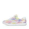 Rieker Damen Schnürschuhe multi-edelweiß