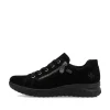 Rieker Damen Schnürschuhe nachtschwarz