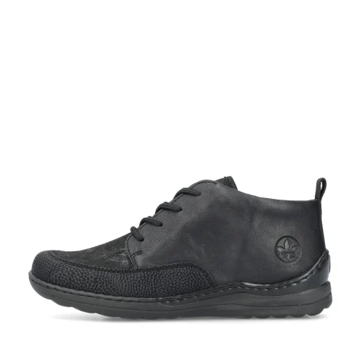 Rieker Damen Schnürschuhe urbanschwarz