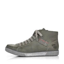 Rieker Damen Schnürschuhe anthrazit