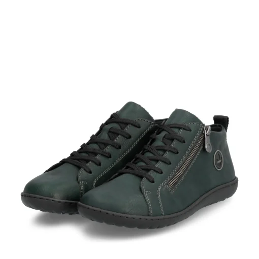 Rieker Damen Schnürschuhe waldgrün