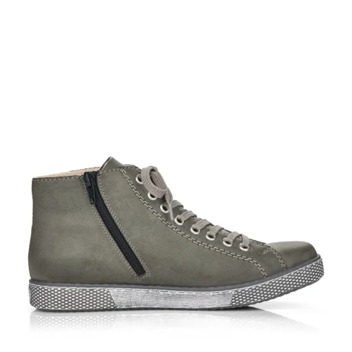 Rieker Damen Schnürschuhe anthrazit