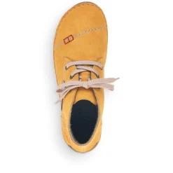 Rieker Damen Schnürschuhe honiggelb