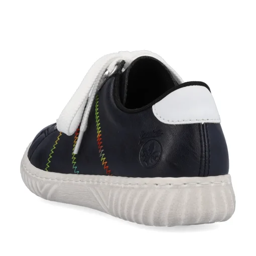 Rieker Damen Schnürschuhe marineblau
