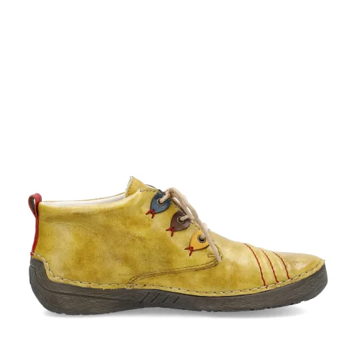 Rieker Damen Schnürschuhe exoticgelb