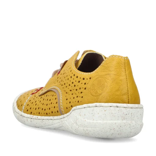 Rieker Damen Schnürschuhe sonnenblumengelb