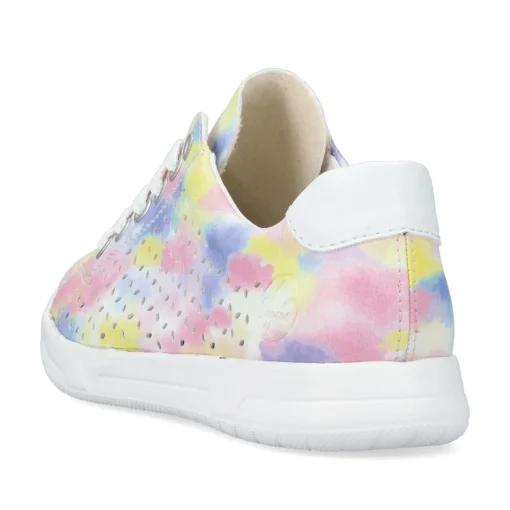 Rieker Damen Schnürschuhe multi-edelweiß