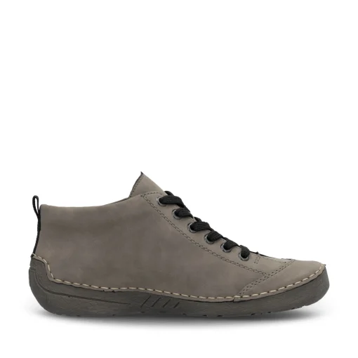 Rieker Damen Schnürschuhe braungrau