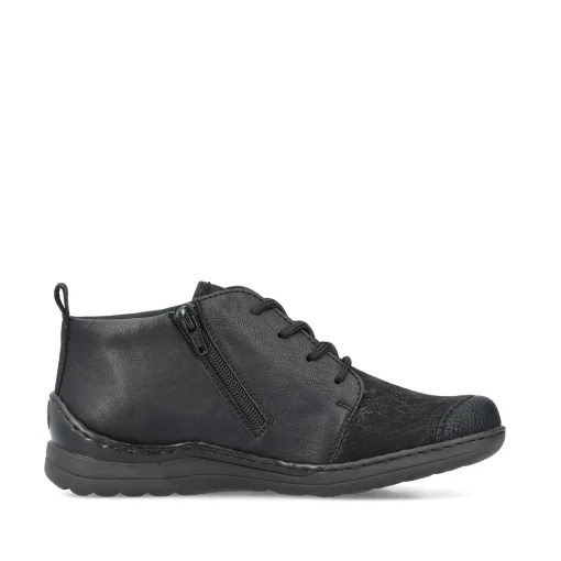 Rieker Damen Schnürschuhe urbanschwarz