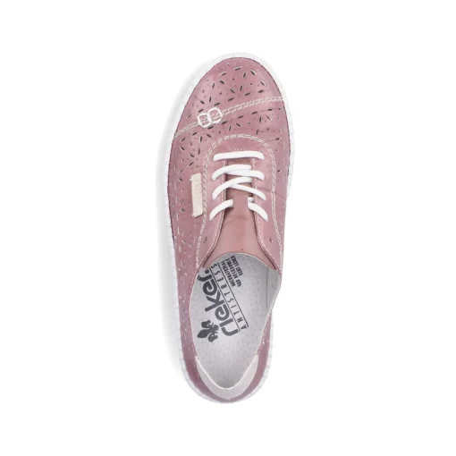 Rieker Damen Schnürschuhe blütenrosa