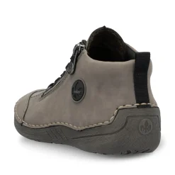 Rieker Damen Schnürschuhe braungrau