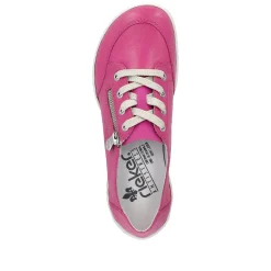 Rieker Damen Schnürschuhe magenta