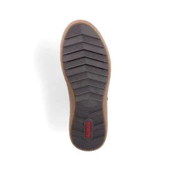 Rieker Damen Schnürschuhe carbonschwarz