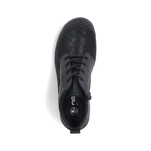 Rieker Damen Schnürschuhe urbanschwarz