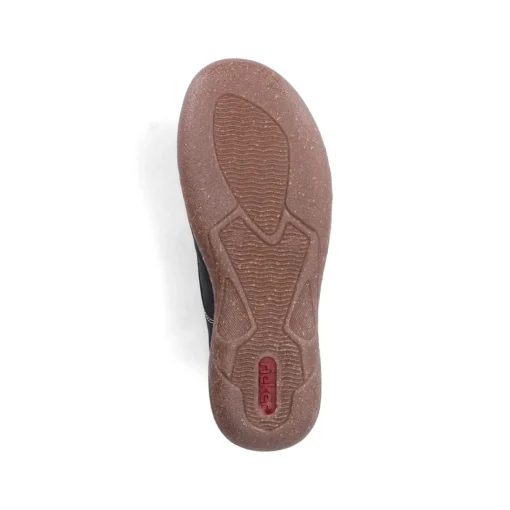 Rieker Damen Schnürschuhe tiefschwarz