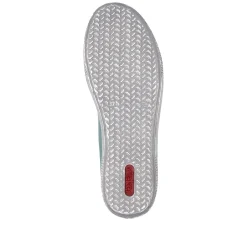 Rieker Damen Schnürschuhe smaragdgrün