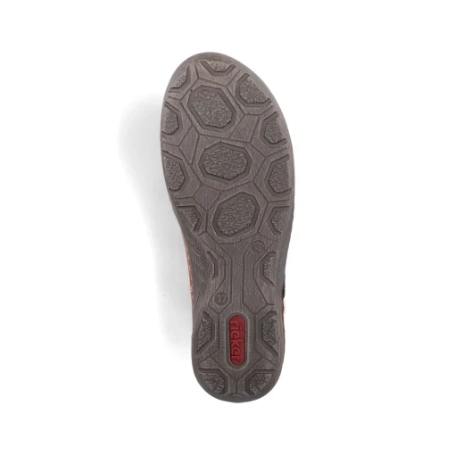 Rieker Damen Schnürschuhe karamellbraun