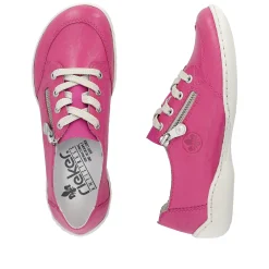 Rieker Damen Schnürschuhe magenta