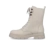 Rieker Damen Schnürstiefel hellbeige