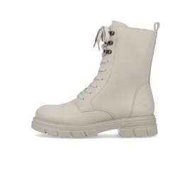 Rieker Damen Schnürstiefel hellbeige