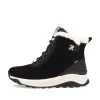Rieker Damen Schnürstiefel deep-black pearl