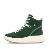 Rieker Damen Schnürstiefel waldgrün