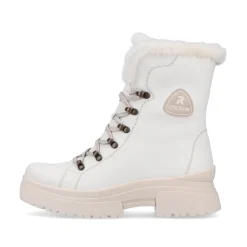 Rieker Damen Schnürstiefel frost white