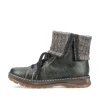Rieker Damen Schnürstiefel grüngrau