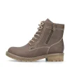 Rieker Damen Schnürstiefel zimtbraun