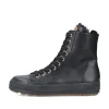 Rieker Damen Schnürstiefel tiefschwarz