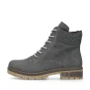 Rieker Damen Schnürstiefel asphaltgrau