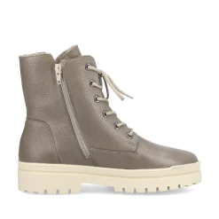 Rieker Damen Schnürstiefel asphaltgrau
