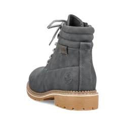 Rieker Damen Schnürstiefel granitgrau