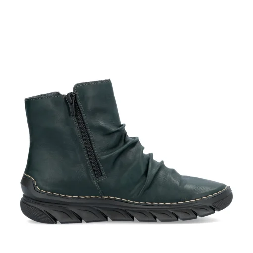 Rieker Damen Schnürstiefel waldgrün